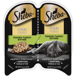 SHEBA® PERFECT PORTIONS™ Cuts in Gravy Tender Turkey Entrée