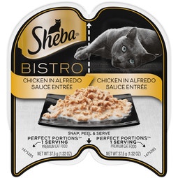 SHEBA® PERFECT PORTIONS™ Bistro Chicken in Alfredo Sauce Entrée