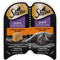 SHEBA® PERFECT PORTIONS™ Premium Paté Savory Chicken Entrée
