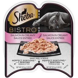 SHEBA® PERFECT PORTIONS™ Bistro Salmon in Creamy Sauce Entrée