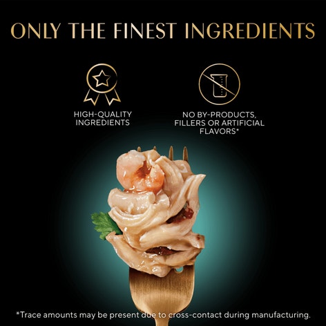 Sheba® Selections Filets in Broth Cat Meal Complement Chicken & Shrimp Recipe image 1