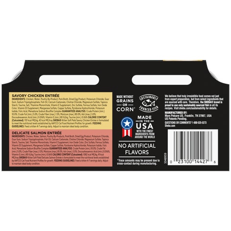 Sheba® Kitten Paté Multipack - Chicken and Salmon image 1