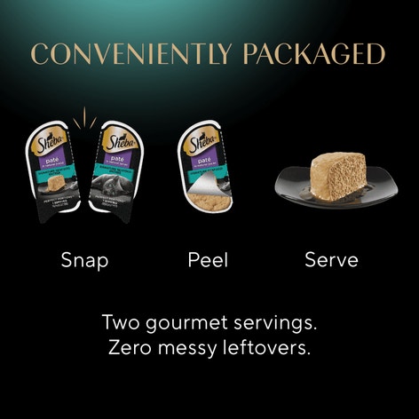 SHEBA® PERFECT PORTIONS™ Premium Paté Signature Seafood Entrée image 1