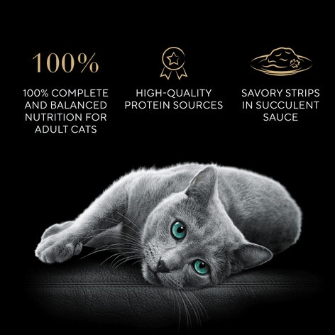 Sheba Grilled in Sauce Adult Wet Cat Food with Flaky Salmon in Gravy, (24) 2.64 oz. Twin-Pack Trays image 1