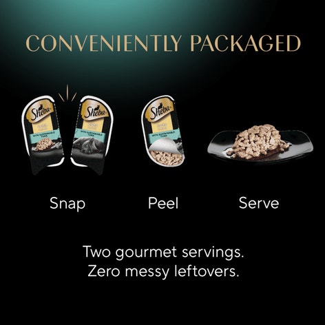 SHEBA® PERFECT PORTIONS™ Cuts in Gravy Sustainable Tuna Entrée image 1