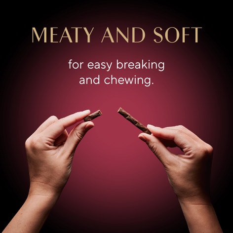 SHEBA® CAT TREATS Meaty Tender Sticks Salmon Flavor image 1