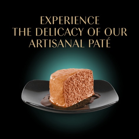 SHEBA® PERFECT PORTIONS™ Premium Paté Sustainable Salmon Entrée and Tender Whitefish & Tuna Entrée image 1