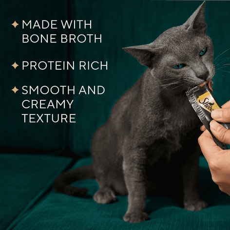 Sheba Premium Puree Roasted Chicken Flavor Cat Treats Lickable image 1