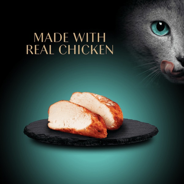 Sheba Premium Puree Roasted Chicken Flavor Cat Treats Lickable image 3