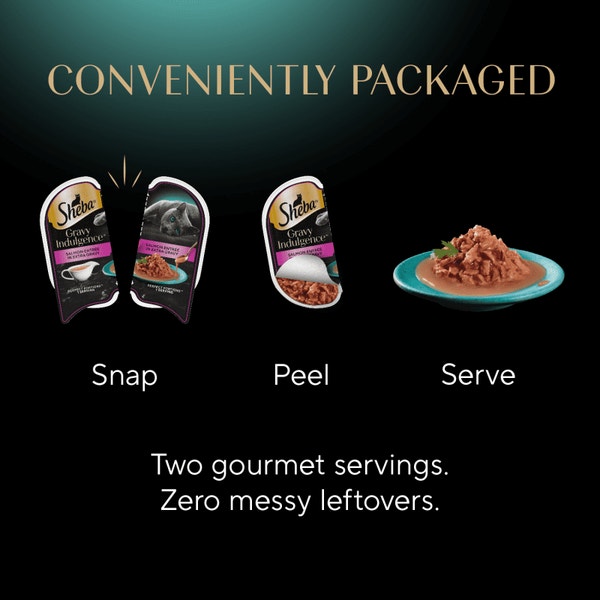 SHEBA® GRAVY INDULGENCE™ Salmon image 4