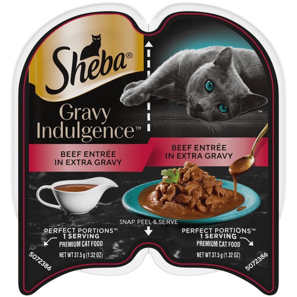 SHEBA® GRAVY INDULGENCE™ Beef image 1