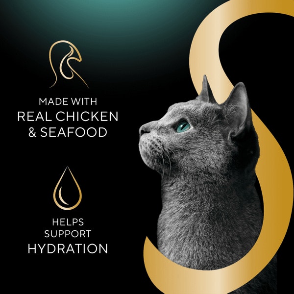 Sheba® Selections Filets in Broth Cat Meal Complement Chicken & Tuna Recipe image 2