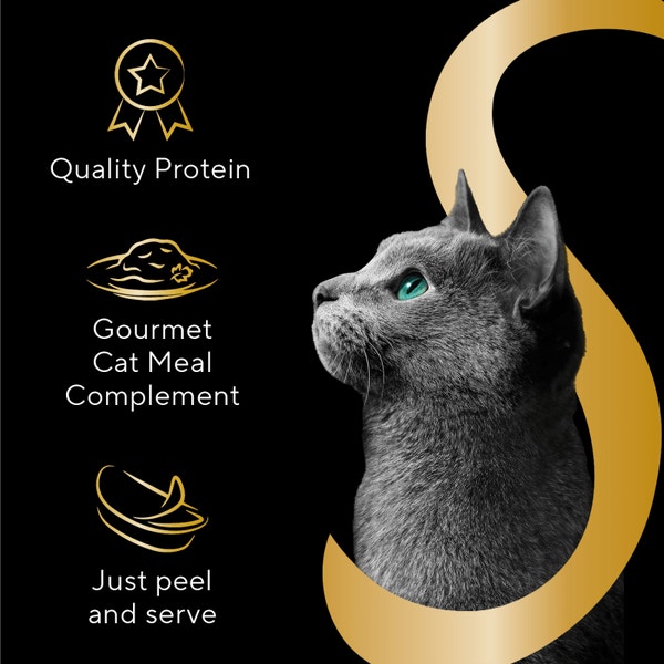Sheba® Selections Filets in Broth Cat Meal Complement Chicken & Shrimp Recipe image 3
