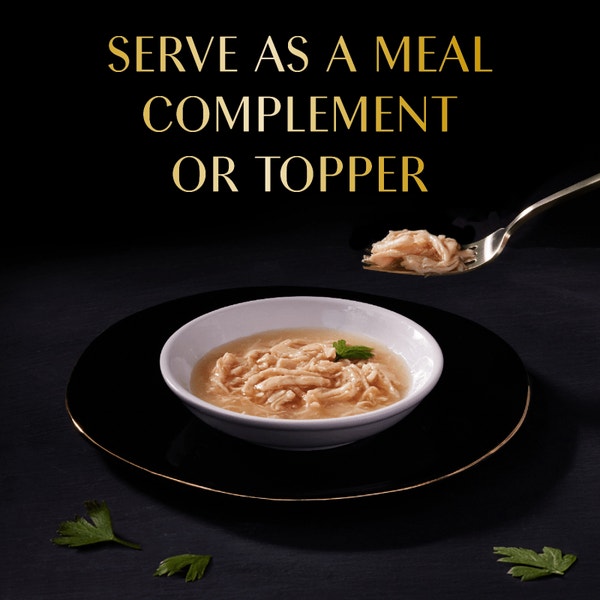 Sheba® Selections Filets in Broth Cat Meal Complement Chicken Recipe image 4