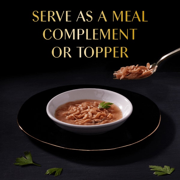 Sheba® Selections Filets in Broth Cat Meal Complement Chicken or Tuna Recipe image 4