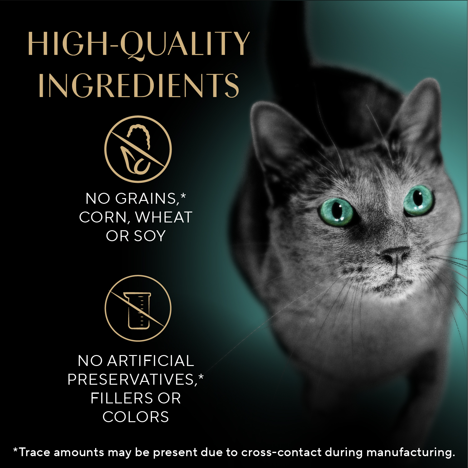 Sheba Premium Puree Chicken, Salmon, and Tuna Flavors Cat Treats Lickable, 0.49 oz Tubes, 48 Count guaranteed analysis image