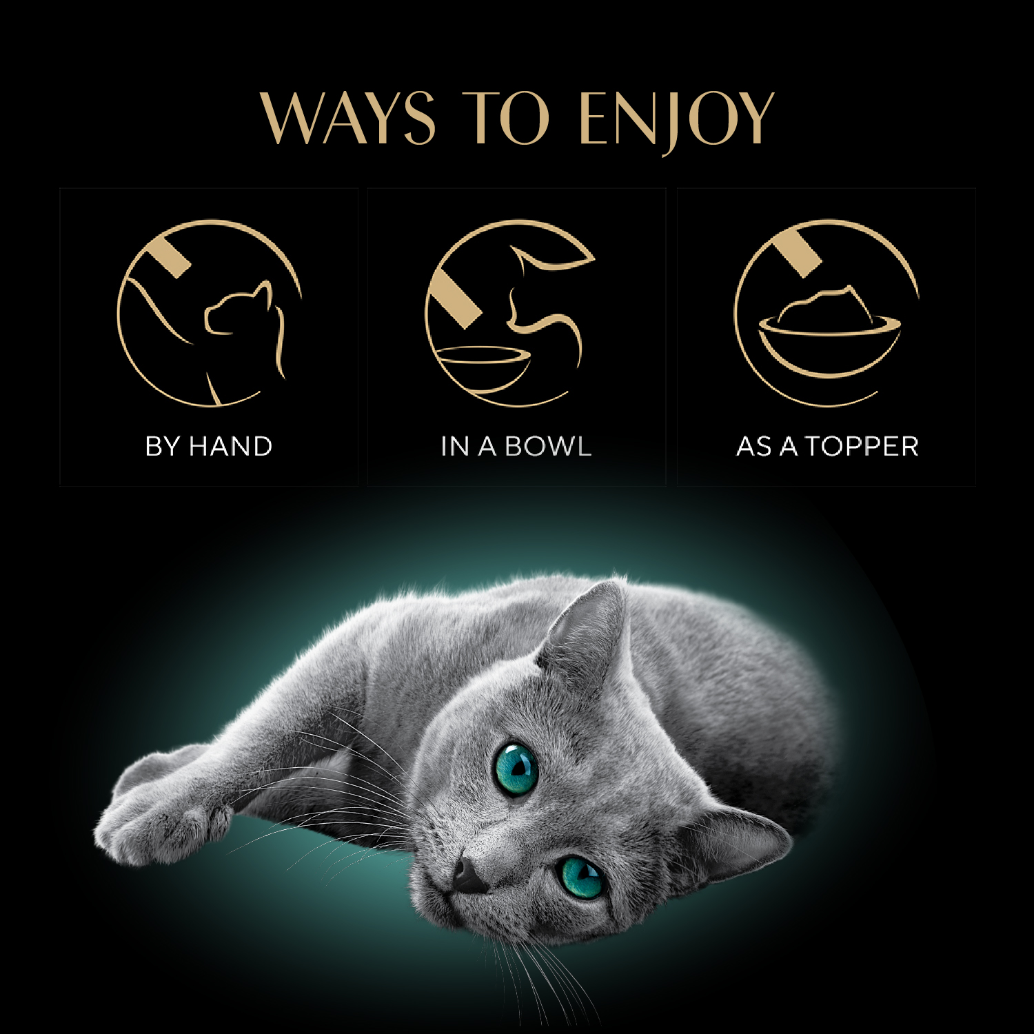 Sheba Premium Puree Roasted Chicken Flavor Cat Treats Lickable, 0.49 oz Tubes, 4 Count feeding guidelines image