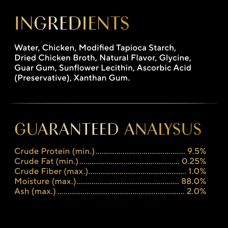 Sheba Bisque Chicken Recipe Lickable Cat Treats & Cat Food Topper, 1.4 oz Bowl (14 Count) ingredients image