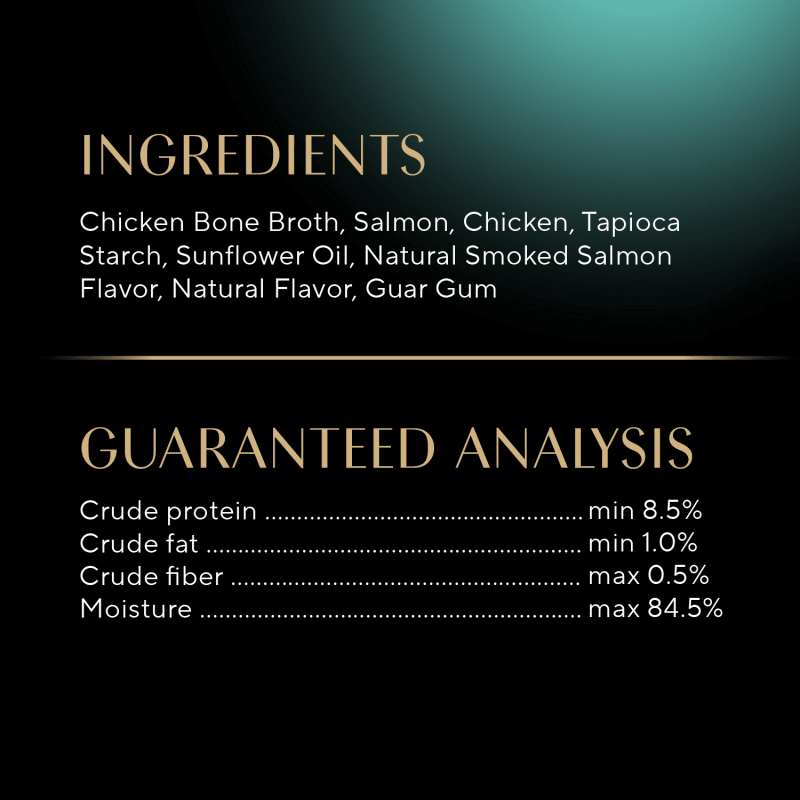 Sheba Premium Puree Smoked Salmon Flavor Cat Treats Lickable, 0.49 oz Tubes, 4 Count ingredients image