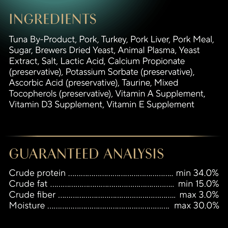 SHEBA® CAT TREATS Meaty Tender Sticks Tuna Flavor ingredients image